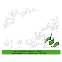 Audi GPS Navigation System 4G0919607H - Genuine VW/Audi